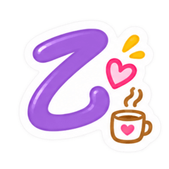 もう一文字でいい。かわいい一文字スタンプ